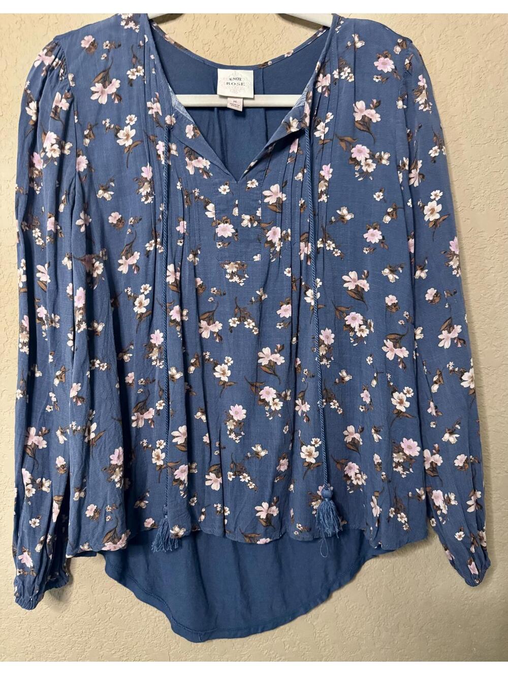 Knox Rose- Medium Floral Top